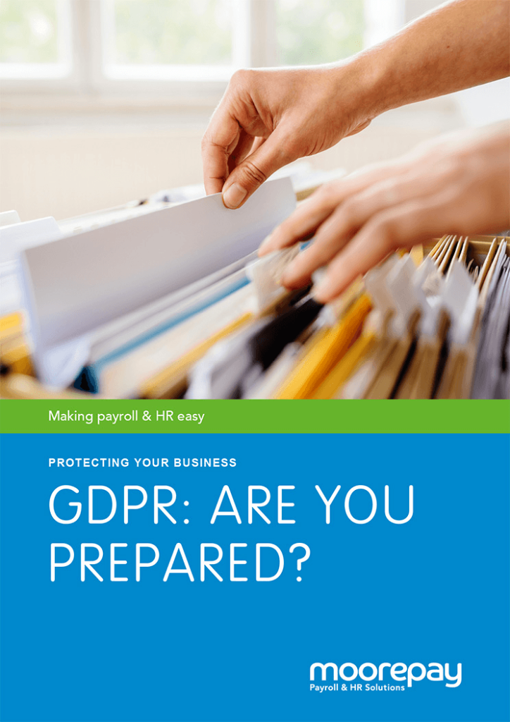 A Quick Guide To GDPR Moorepay