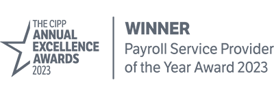 awards logo CIPP payroll service provider of the year award
