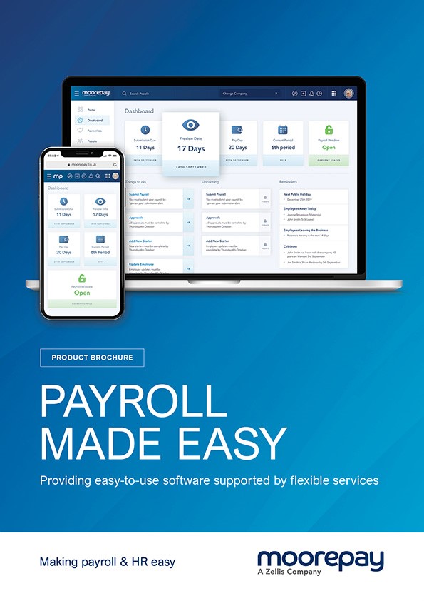 Payroll Made Easy Free Payroll Brochure Moorepay